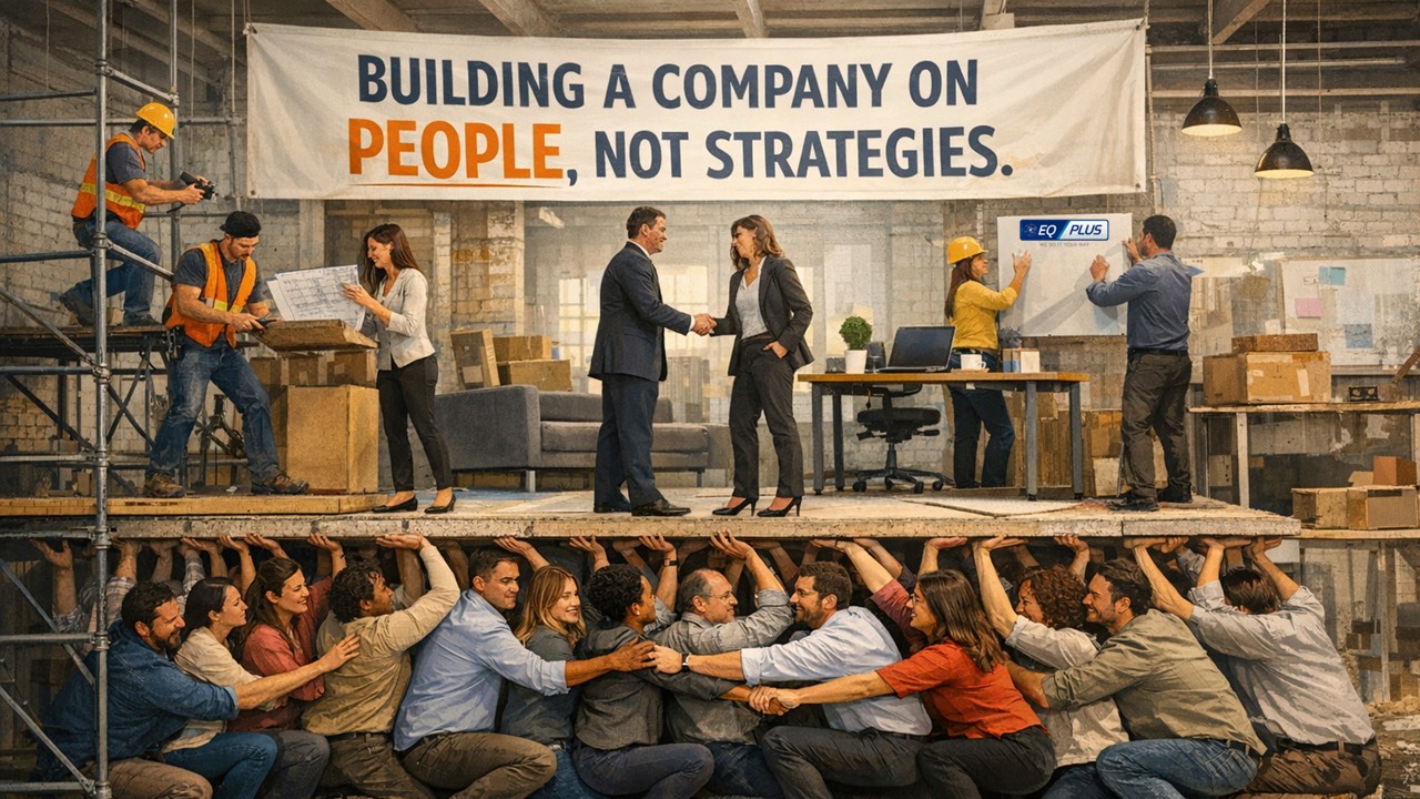 The strongest businesses are built on people, not strategy alone