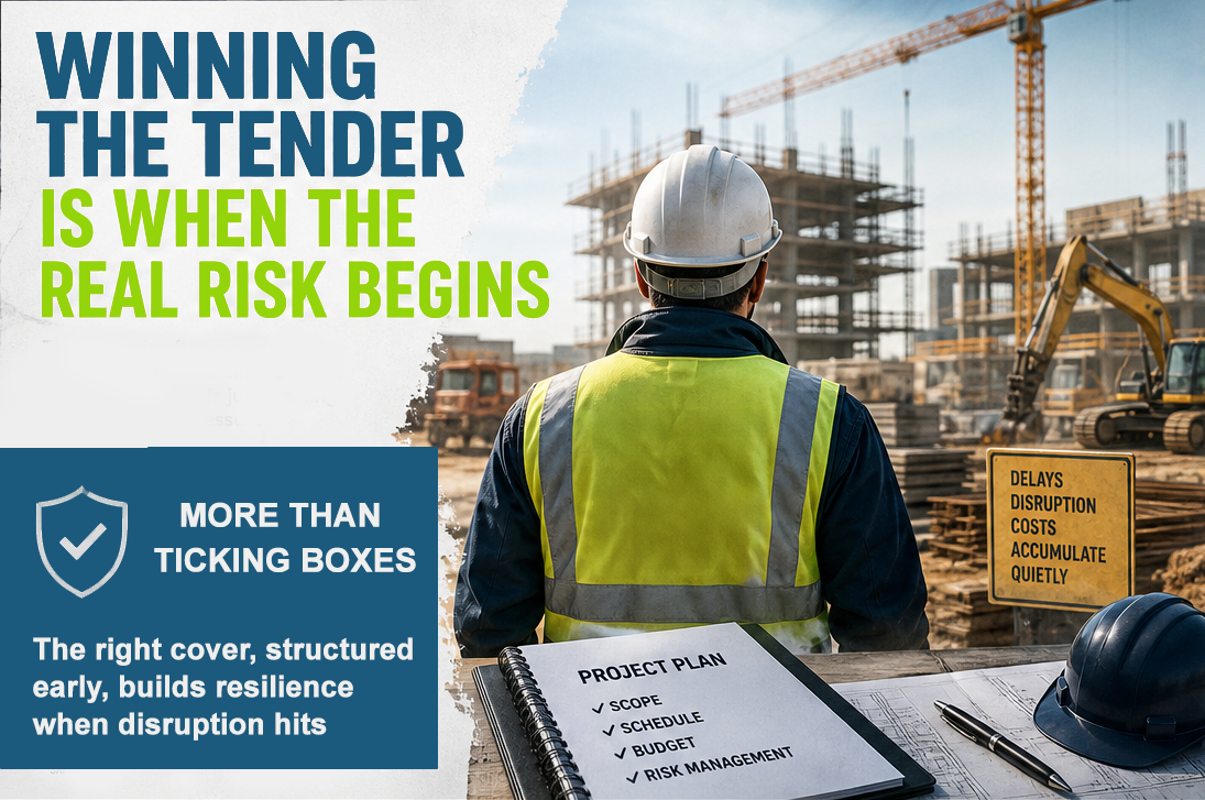 Winning the tender is when the real risk begins